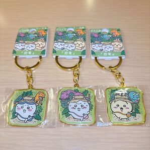 ご当地キーホルダー 福井県限定 「恐竜」ちいかわ ハチワレ うさぎ