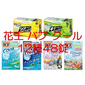 花王 バブ クール C64【クール 12種48錠】 入浴剤 シャキーッと キリーッと