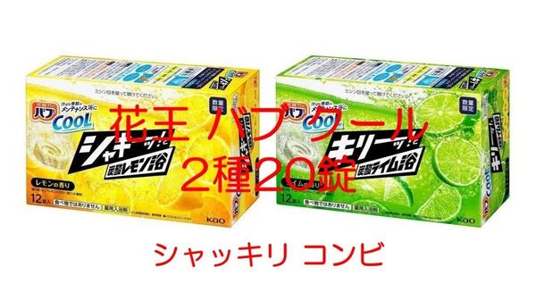 花王 バブ クール C14【クール 炭酸 コンビ 20錠】 入浴剤 シャキーッと キリーッと