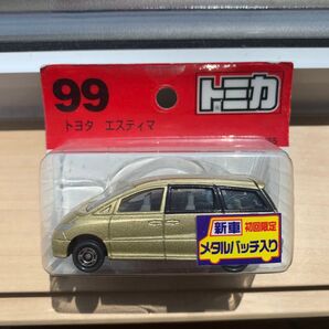 トミカ エスティマ ゴールド ブリスター 未使用
