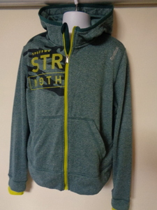 リーボック フリース フルジップパーカーReebok Sudadera Workout Ready PlayWarm FullZip