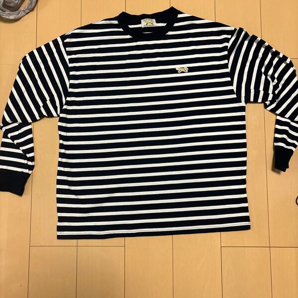 Tシャツ PENNEYS/ペニーズ THE FOX ボーダー ルーズ長袖Tシャツ