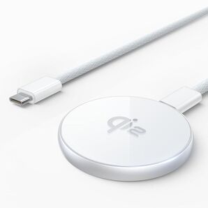 AP204 MagSafe充電器 ワイヤレス充電器 Qi2 公式認証 15W超低温