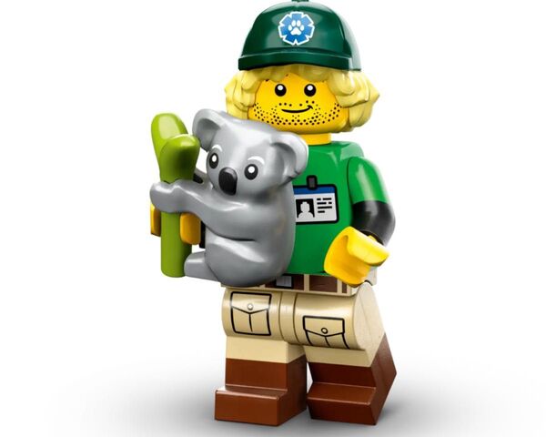 新品 未使用 LEGO レゴ 71037 ミニフィグ シリーズ 24 環境保護活動家 コアラ ミニフィギュア