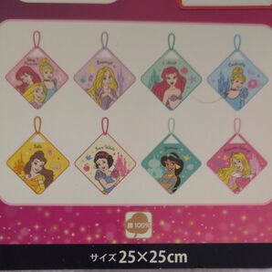 【即購入大歓迎・早い者勝ち】ディズニー プリンセス ループ付き タオル ハンカチ