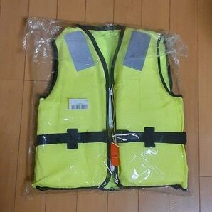 未使用 ライフジャケット 子供用 黄色