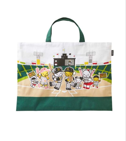 familiar ファミリア コラボ 阪神タイガース レッスンバッグ トートバッグ