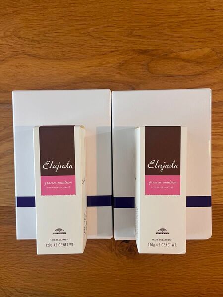 MILBON ミルボン エルジューダ グレイスオン エマルジョン 120ml 2本セット 株主優待