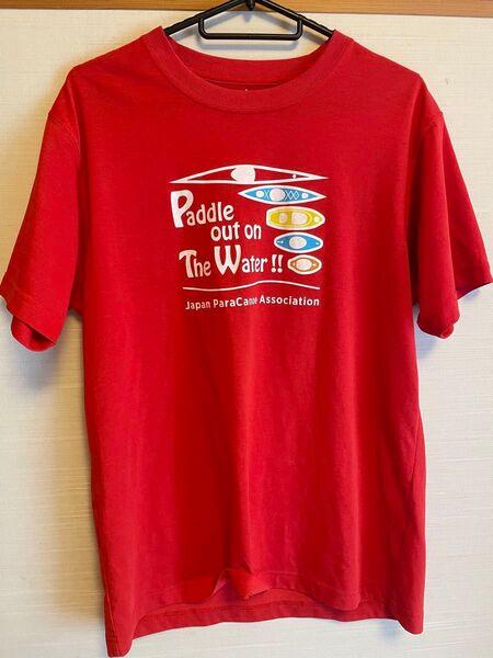 モンベル mont-bell Tシャツ レッド Mサイズ