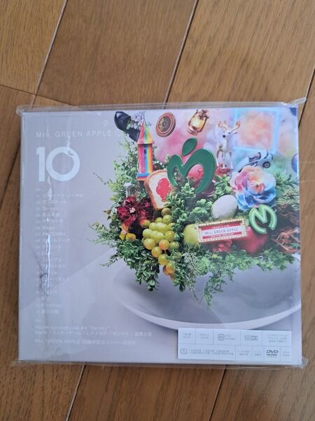 初回限定盤 DVD付 Mrs. GREEN APPLE CD+DVD/10 スペシャルコード(シリアルコード)、ステッカー未使用