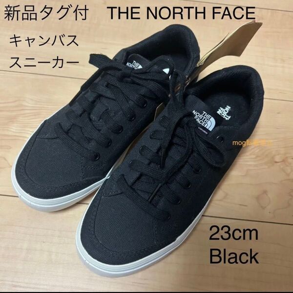 THE NORTH FACE 新品タグ付 ノースフェイス 【紐靴 スニーカー】23cm 黒 日本未発売