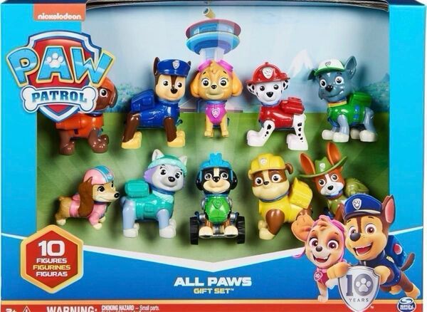 パウパトロール パウっと集合! フィギュアギフトパック(7体セット)