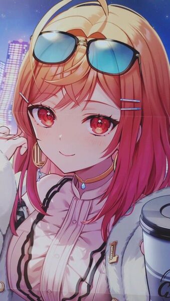 一条莉々華 ホロライブ販促ポスター B2ハーフ