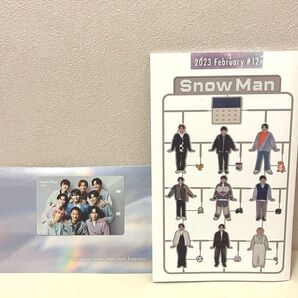 SnowMan 会報と誕生日カード