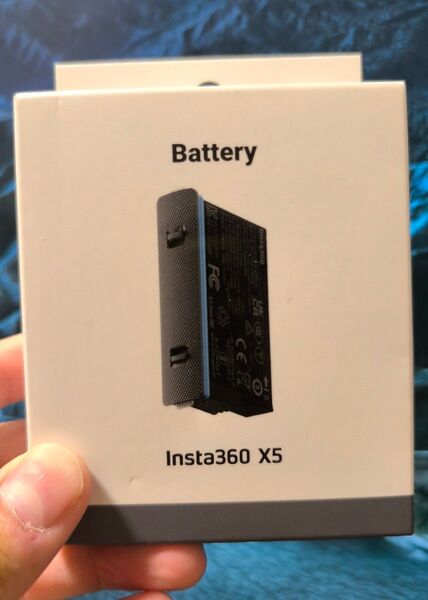 【純正】Insta360 X5用 交換バッテリー