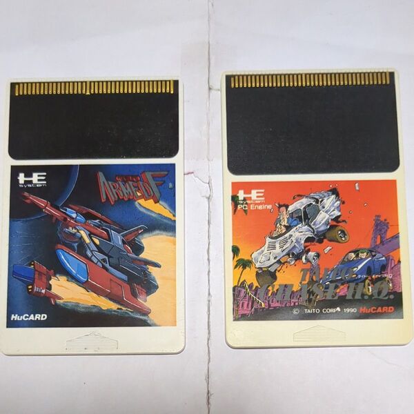 タイトーチェイスHQ アームドF PCエンジン Huカード