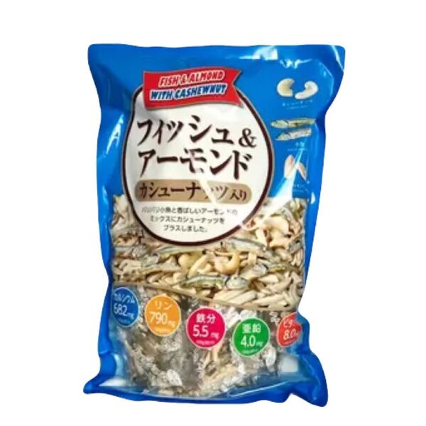 フィッシュ & アーモンド カシューナッツ入り 420g コストコ