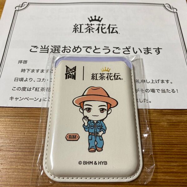 Tiny TAN×紅茶花伝コラボ オリジナル マグネットカードケース RM