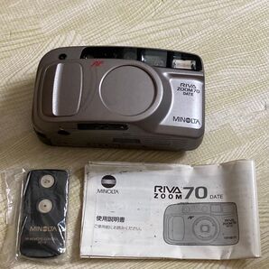 MINOLTA RIVA ZOOM 70 DATE コンパクトカメラ