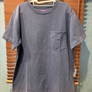 THE NORTH FACE パープルレーベル ポケットTシャツ ネイビー Mサイズ
