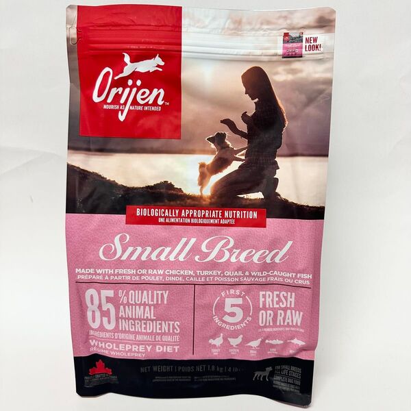 Orijen カナダ産 オリジン スモール ブリード 1.8kg プレミアムフード ドッグフード 全犬種 全年齢対象 犬用