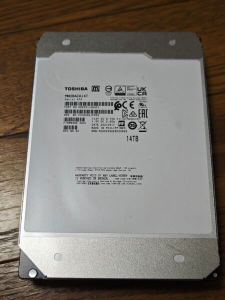 TOSHIBA 東芝 MN08ACA14T HDD 14TB #8