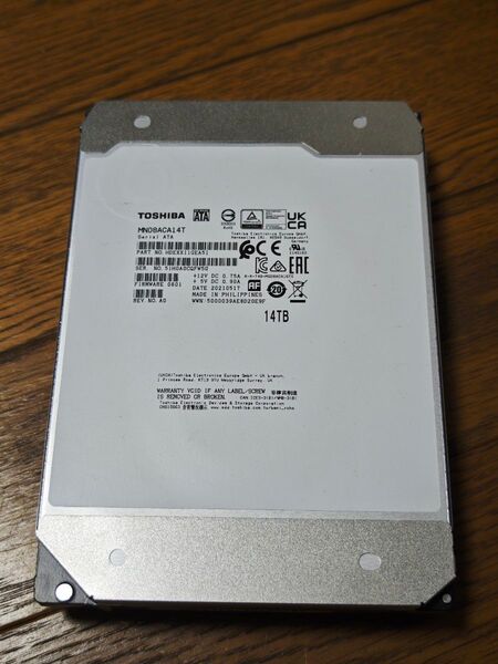 TOSHIBA 東芝 MN08ACA14T HDD 14TB #9