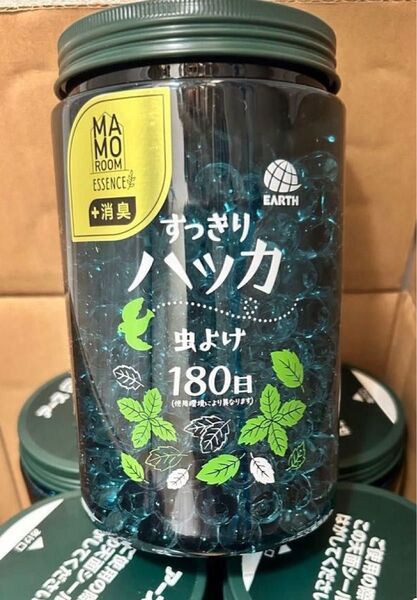 マモルームエッセンス 虫よけパール 180日用 すっきりハッカ 500g×4本