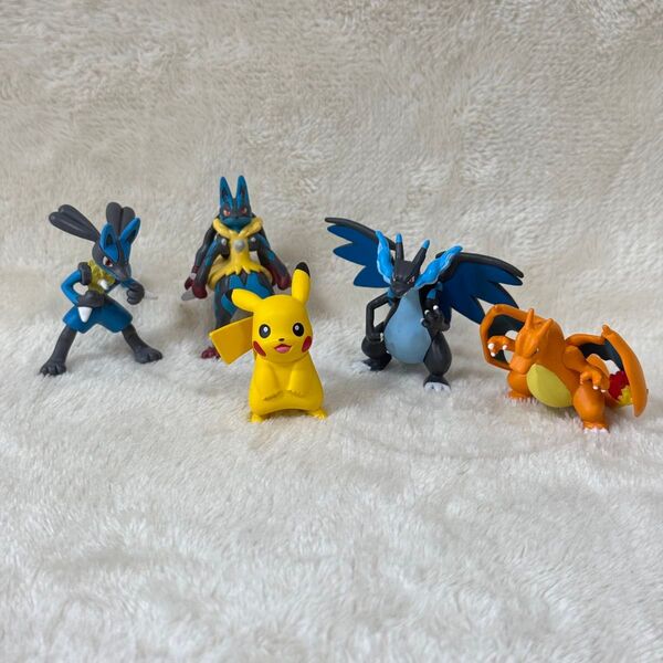 【モンコレ】ポケモン ピカチュウ リザードン ルカリオ セット フィギュア