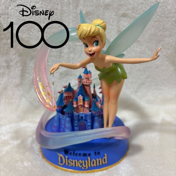 Disney 100 ピーターパン ティンカーベル フィギュア スタチュー