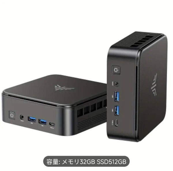 NIPOGI AMD RYZEN 5 7430U ミニPC 32GB 512GB