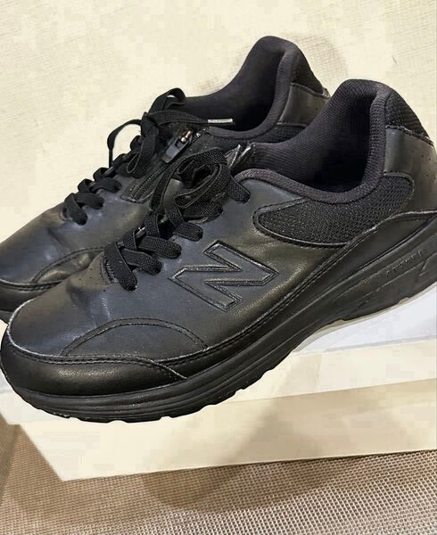 ◆ニューバランス new balance スニーカー WW363 2E 幅広 ワイド 黒 25㎝