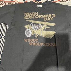 トイズマッコイウッディウッドペッカーTシャツXLバーンストーマーマッコイズバズリクソンズフルカウントウェアハウスミリタリー