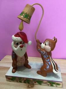 * Disney Jim *shoa figure Christmas chip & Dale *