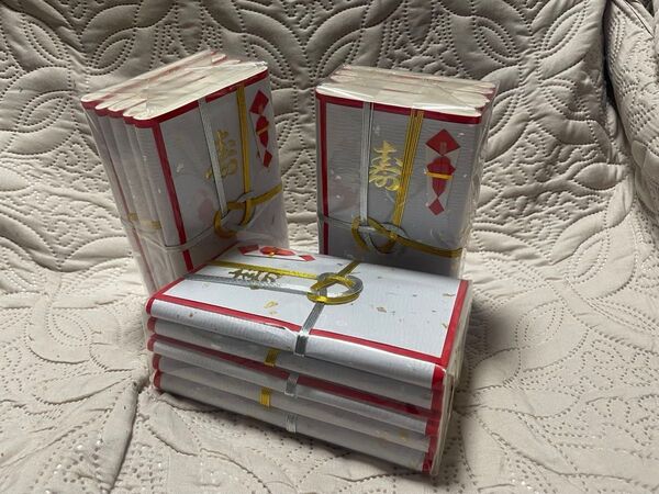 3セット(15冊)「おため」「お多芽」「後為」「お移り」「おうつり」「夫婦紙」ご祝儀袋 結婚式 お祝い