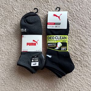 PUMA メンズ ソックス 2点セット 26〜28cm 新品未使用