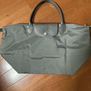 LONGCHAMP 超美品 ロンシャン ル プリアージュ クラブ Lサイズ グレー
