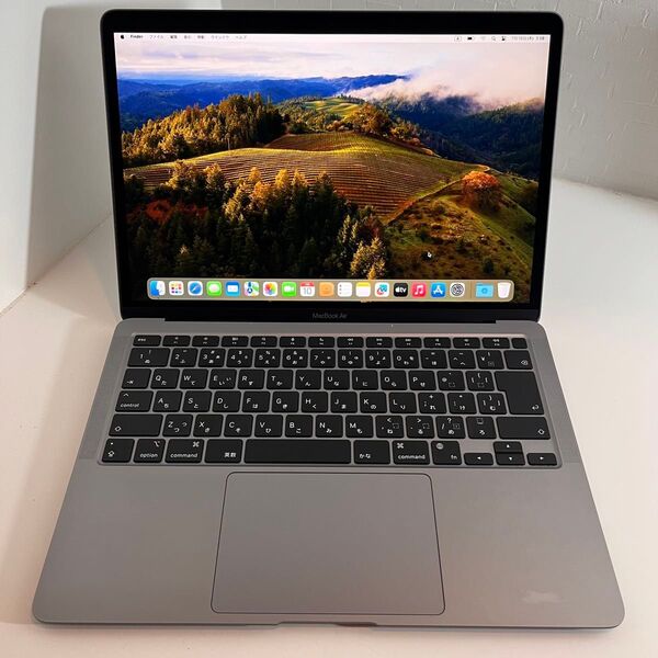 美品 充放電55回 MacBook Air M1 2020 256GB 8GB
