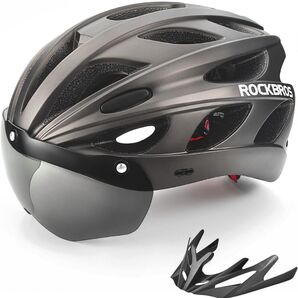 自転車 ヘルメット 大人 M/Lサイズ 54-62cm ロードバイク CE認証 高剛性 超軽量 CE安全基