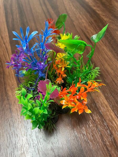 人工水草 10個セット 多色 青緑 まとめ売り アクアリウム 水槽 熱帯魚 水草