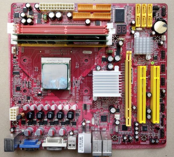 AM2マザー PA78GT3-HG.CPU Athlon64X2.メモリ2G中古