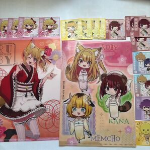 推しの子 非売品クリアファイル2枚 & スシローステッカー16枚