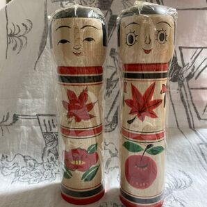こけし おかっぱちゃんとおさげさん 山谷レイ