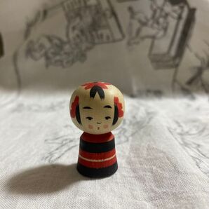 こけし リボンさん 鈴木明
