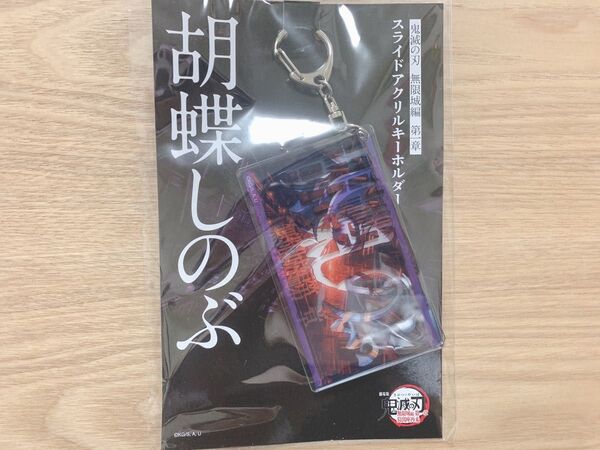 鬼滅の刃 劇場版 無限城編 第一章 スライドアクリルキーホルダー 胡蝶しのぶ