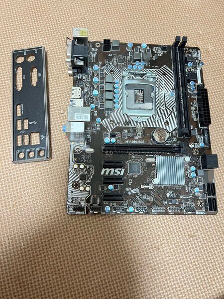 MSI H110M-S01 マザーボード 動作品