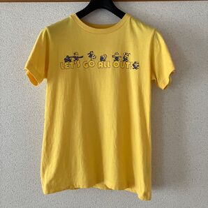 ミニオン プリントTシャツ イエロー