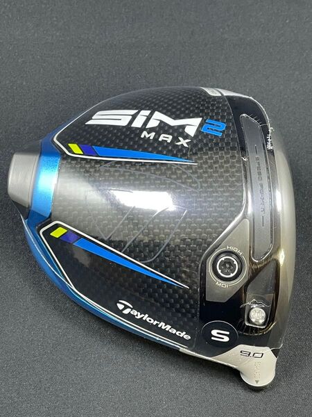 新品 TaylorMade テーラーメイド SIM2 MAX ドライバー ヘッド 9.0° 9度 1W 日本正規品 送料無料