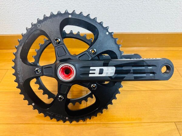 ROTOR 3D+ CRANK ロード クランク 160mm × praxis works LEVA Time 50-34T