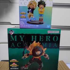 未開封 僕のヒーローアカデミア 一番くじ 連なる星霜 A賞 緑谷出久+D賞いずく・かつきフィギュア+他18点 MASTERLISE